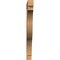 Ekena Millwork Funston Block Rough Sawn Bracket, Western Red Cedar, 4"W x 38"D x 44"H BKT04X38X44FST05RWR - alternate 2